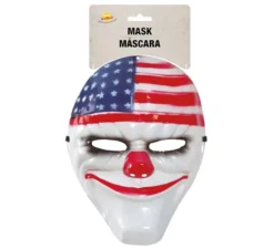 Maschera American Flag Clown