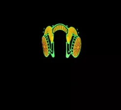 Maschera antigas mezza faccia illuminazione led