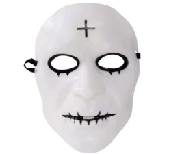 Maschera bianca con croce