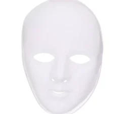 Maschera bianca. Ideale per decorare.