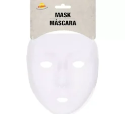 Maschera bianca. Ideale per decorare.