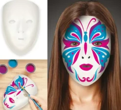 Maschera bianca. Ideale per decorare.