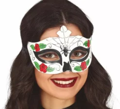 Maschera Catrina con Ragno