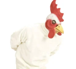 Maschera completa per testa di pollo per adulto