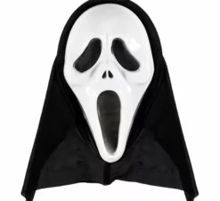 Maschera con cappuccio da fantasma assassino
