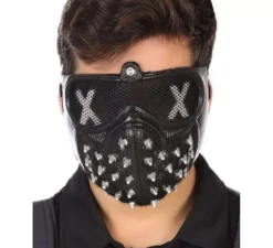 Maschera con occhiali punk