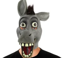 Maschera da asino pazzo dei cartoni animati