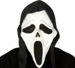 Maschera da assassino con cappuccio