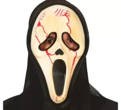 Maschera da Assassino Sanguinario con cappuccio