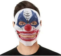 Maschera da clown con movimento della mascella
