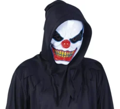 Maschera da clown diavolo con luce