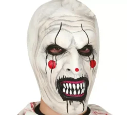 Maschera da clown in lattice