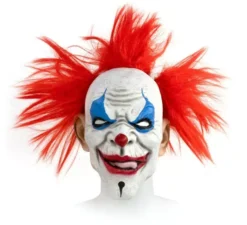 Maschera da clown perverso in lattice