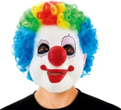 Maschera da clown sorridente