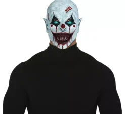 Maschera da clown sorridente in lattice