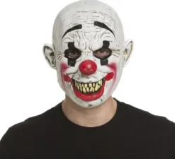 Maschera da clown spaventoso