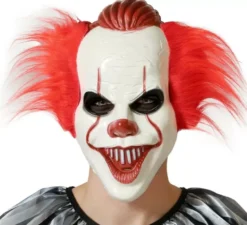 Maschera da clown spaventoso