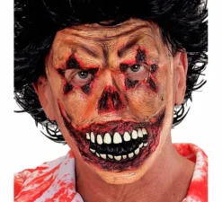Maschera da clown zombi