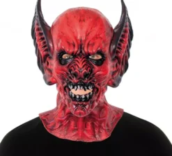 Maschera da demone sinistro con grandi orecchie