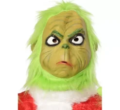 Maschera da elfo antinatalizio verde