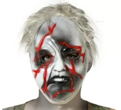 Maschera da fantasma o zombie con ferite