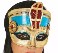 Maschera da faraone con cobra adulto