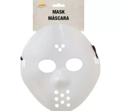 Maschera da hockey bianca