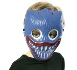 Maschera da mostro abbraccio blu dei videogiochi