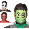 Maschera da mostro in 3 modelli assortiti