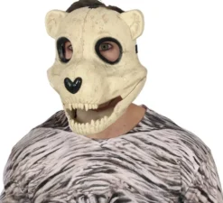 Maschera da orso in movimento
