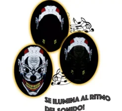 Maschera da Pagliaccio con luce