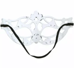 Maschera d'argento con glitter