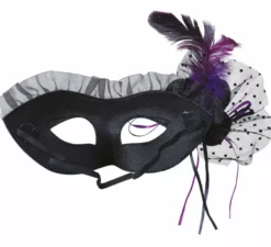 Maschera d'argento con velo