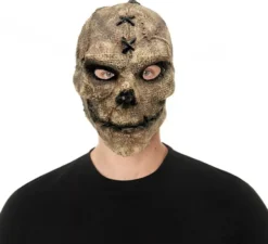 Maschera da spaventapasseri marrone
