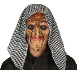 Maschera da Strega con cappuccio