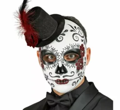 Maschera del Giorno dei Morti con Sombrero