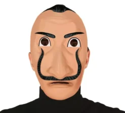 Maschera del pittore con i baffi