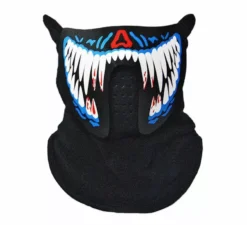 Maschera dentatura sanguinante illuminazione led