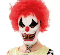 Maschera diabolica da clown