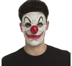 Maschera diabolica da clown