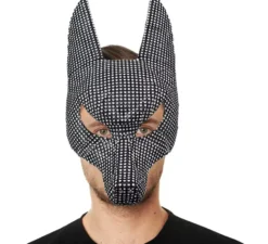 Maschera di Anubi con diamante