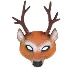 Maschera di cervo con corna