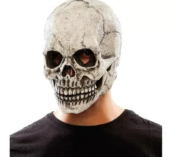 Maschera di teschio con luce
