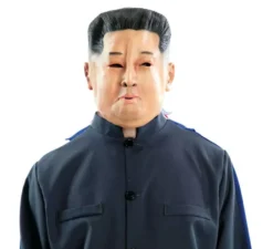 Maschera dittatrice coreana