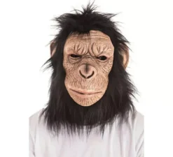 Maschera Gorilla con capelli