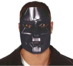 Maschera in PVC del cattivo del gioco del calamaro