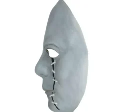 Maschera killer in lattice con cicatrici