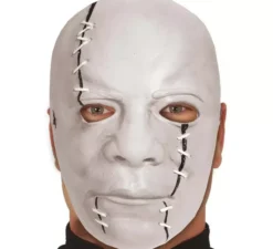 Maschera killer in lattice con cicatrici