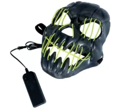 Maschera killer sorridente con luce in PVC