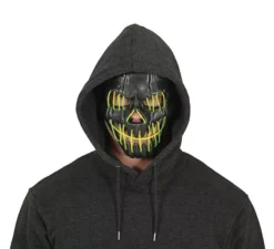 Maschera killer sorridente con luce in PVC